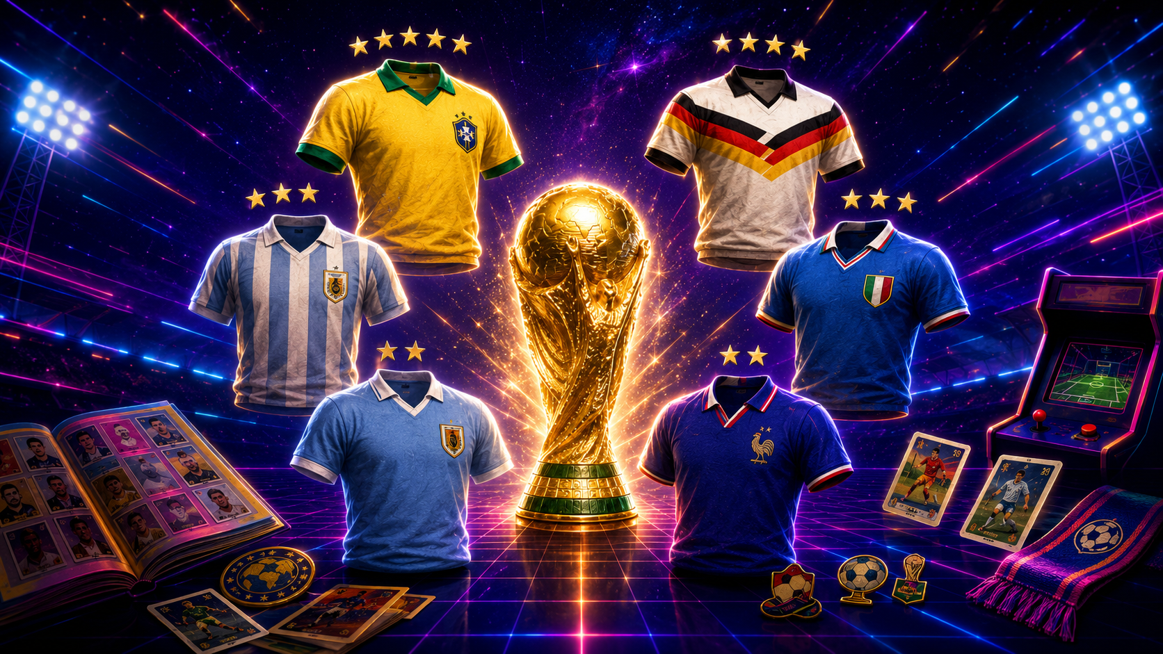 Quem manda na Copa? 6 seleções viraram lenda