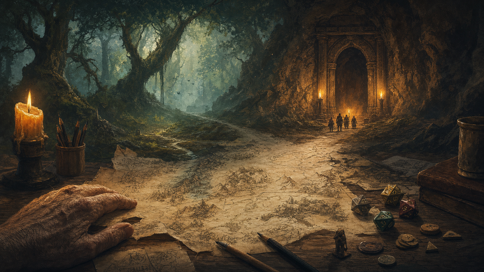 Dungeons & Dragons e Tolkien: parentes, não sinônimos