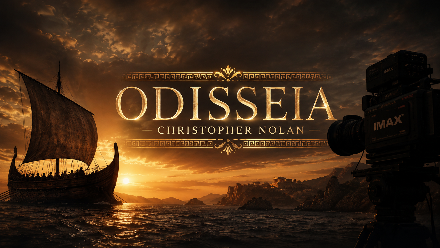 Christopher Nolan vai adaptar a Odisseia — e isso muda tudo o que sabemos sobre épicos
