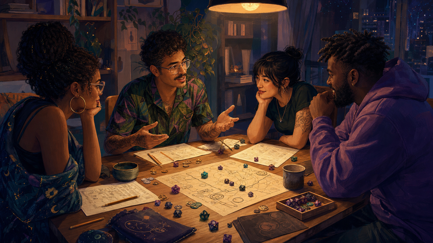 RPG de mesa para a primeira sessão: como criar uma noite inesquecível